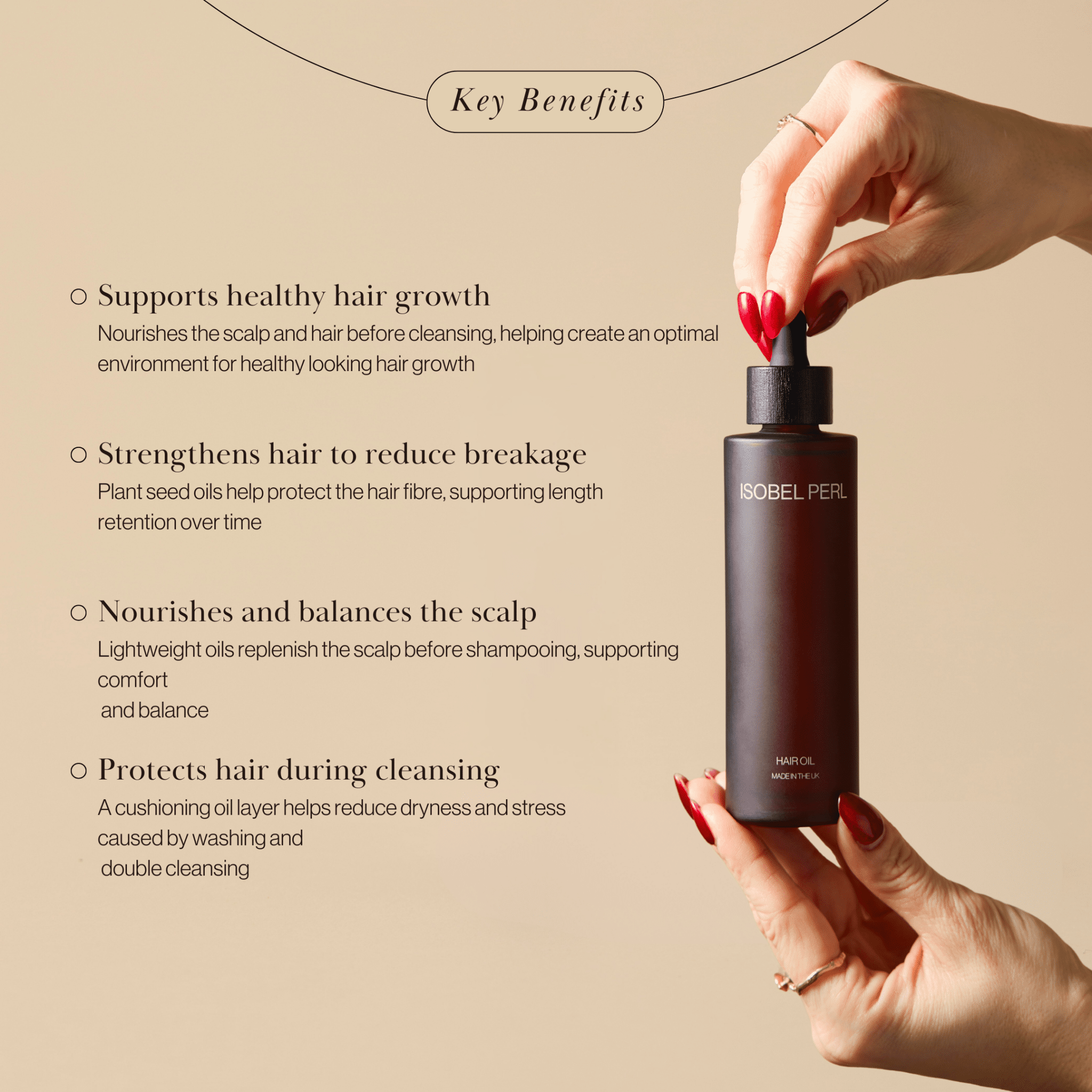 STIMULATING HAIR OIL - ISOBEL PERL