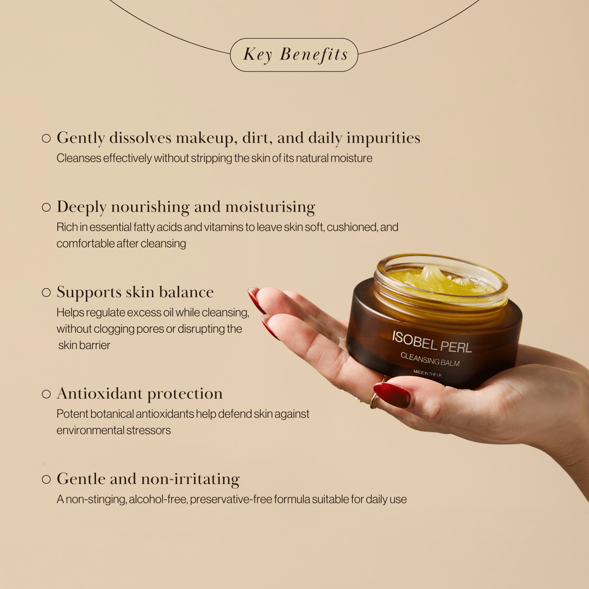 BALANCING CLEANSING BALM - ISOBEL PERL